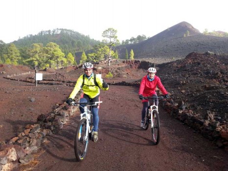 Ruta bicicleta Volcán Chinyero - 3